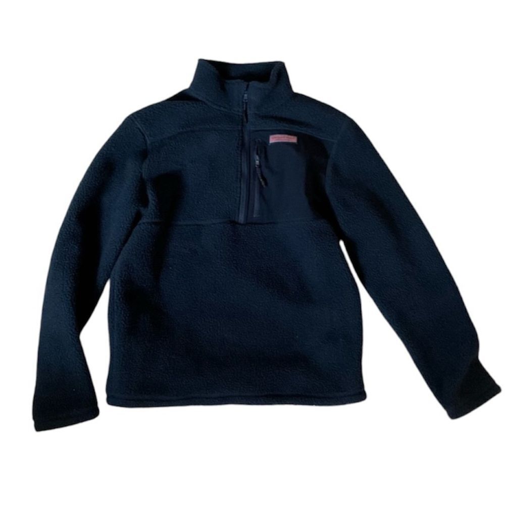 NEW Vineyard Vines Men's Quarter-Zip Sherpa Pullover